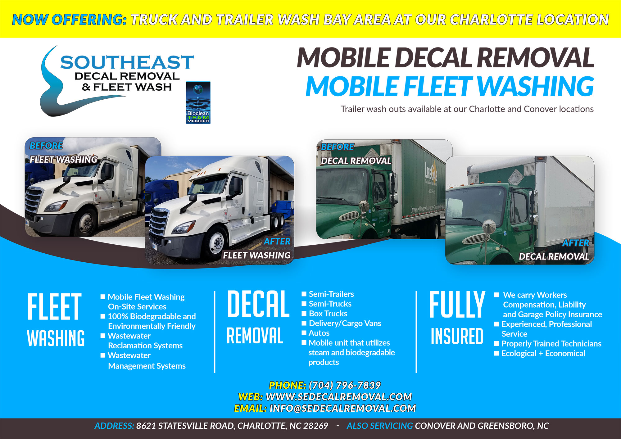 Southeast Decal Removal